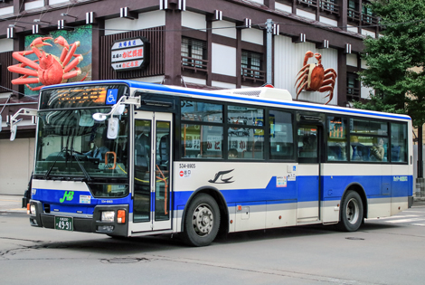 ジェイアール北海道バス（路線低床2／ふそう・日デ）