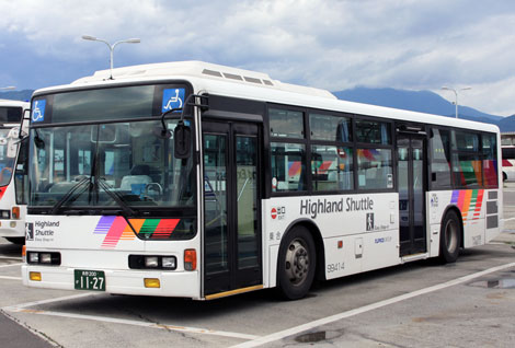 アルピコ交通 川中島バス（路線移籍車・関東1／ふそう）