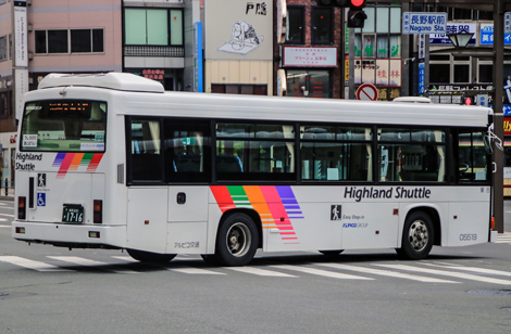アルピコ交通 川中島バス（路線移籍車・関東中型）