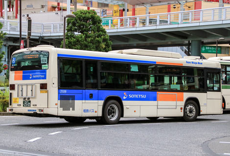 相鉄バス（低床1、いすゞ純正）