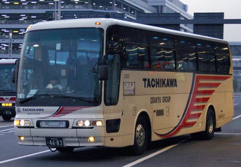 古参車両SA】立川バス 古参車両SA】立川バス