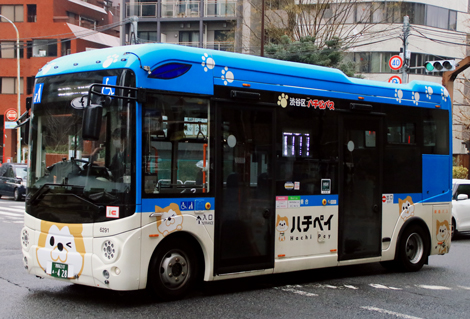 東急バス（路線中型ノンステ）