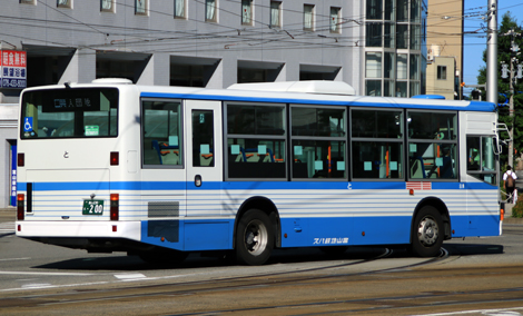 ハスヌーマ！5/17日まで 富山地方鉄道（ノンステップ）